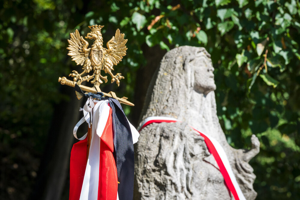 Uroczystości pogrzebowe Józefa Lewickiego, żołnierza VII Śląskiego Okręgu NSZ – Szczyrk, 6 września 2024. Fot.: IPN K. Łojko