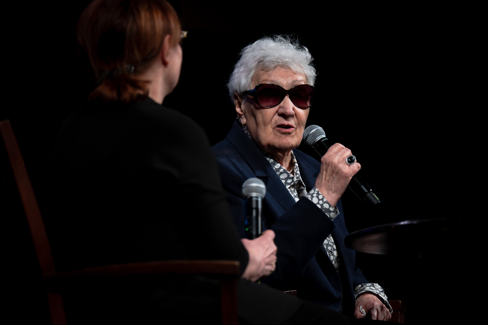 Gala finałowa XI edycji ogólnopolskiego konkursu recytatorskiego „W kręgu poezji i prozy lagrowej więźniarek KL Ravensbrück“ im. Wandy Półtawskiej – Ruda Śląska, 9 kwietnia 2025. Fot.: IPN Krzysztof Łojko