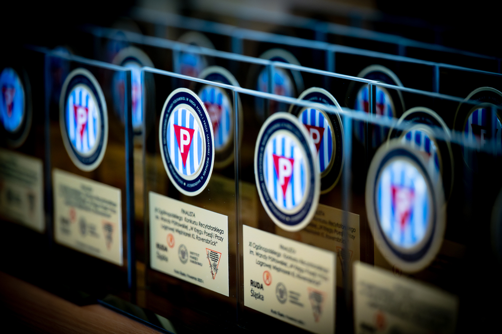 Gala finałowa XI edycji ogólnopolskiego konkursu recytatorskiego „W kręgu poezji i prozy lagrowej więźniarek KL Ravensbrück“ im. Wandy Półtawskiej – Ruda Śląska, 9 kwietnia 2025. Fot.: IPN Krzysztof Łojko