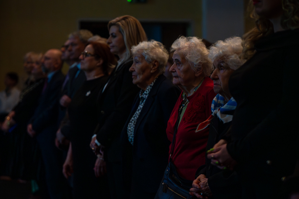 Gala finałowa XI edycji ogólnopolskiego konkursu recytatorskiego „W kręgu poezji i prozy lagrowej więźniarek KL Ravensbrück“ im. Wandy Półtawskiej – Ruda Śląska, 9 kwietnia 2025. Fot.: IPN Krzysztof Łojko
