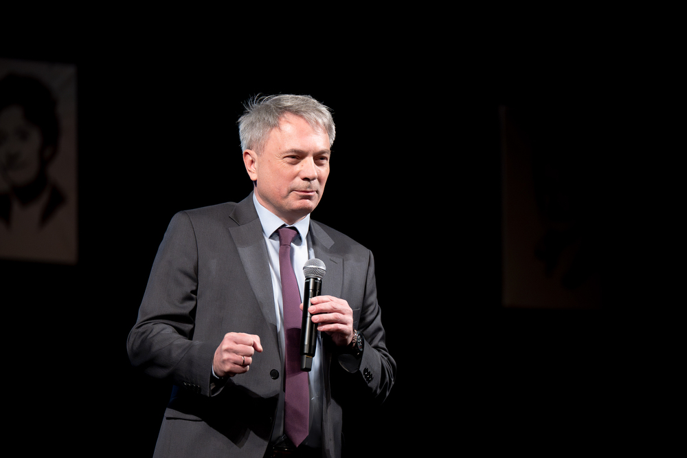 Gala finałowa XI edycji ogólnopolskiego konkursu recytatorskiego „W kręgu poezji i prozy lagrowej więźniarek KL Ravensbrück“ im. Wandy Półtawskiej – Ruda Śląska, 9 kwietnia 2025. Fot.: IPN Krzysztof Łojko