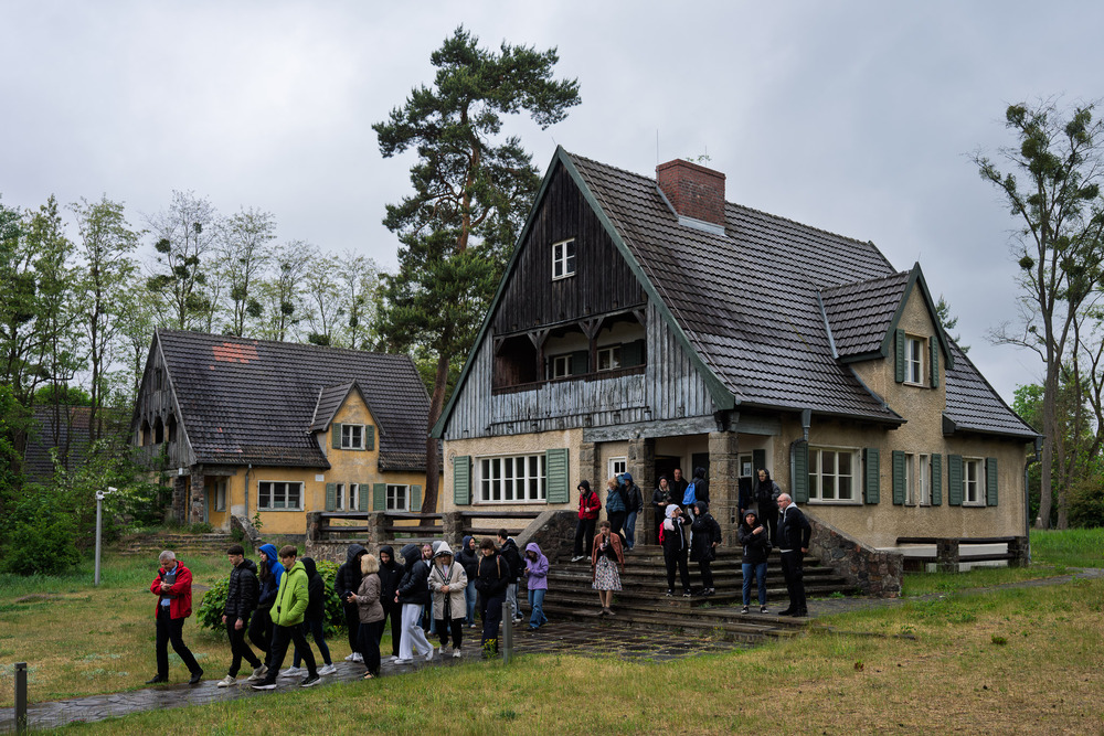 Wyjazd finalistów konkursu „W kręgu pamięci i prozy lagrowej więźniarek KL Ravensbrück” do Miejsca Pamięci i Przestrogi Ravensbrück, 23 – 26 maja 2025. Fot.: IPN Krzysztof Łojko