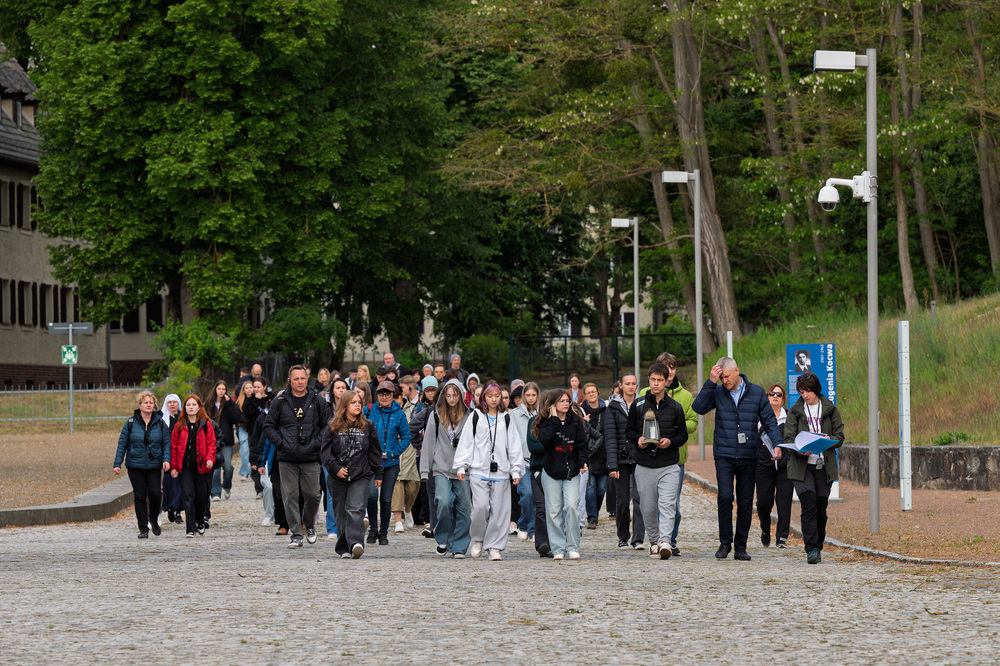 Wyjazd finalistów konkursu „W kręgu pamięci i prozy lagrowej więźniarek KL Ravensbrück” do Miejsca Pamięci i Przestrogi Ravensbrück, 23 – 26 maja 2025. Fot.: IPN Krzysztof Łojko