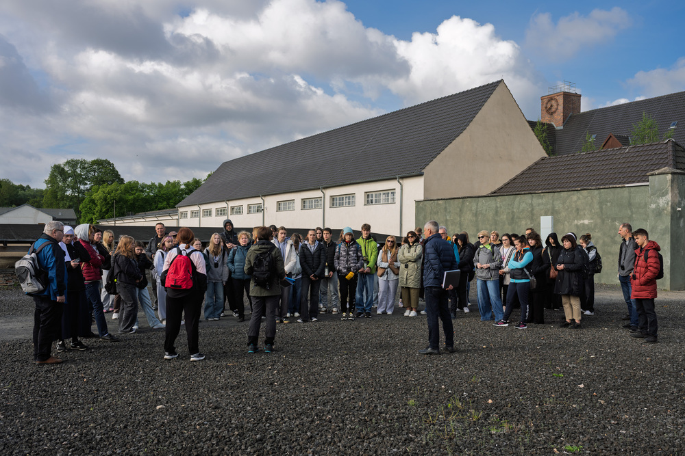 Wyjazd finalistów konkursu „W kręgu pamięci i prozy lagrowej więźniarek KL Ravensbrück” do Miejsca Pamięci i Przestrogi Ravensbrück, 23 – 26 maja 2025. Fot.: IPN Krzysztof Łojko