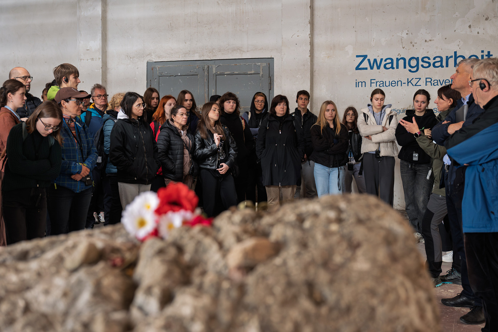 Wyjazd finalistów konkursu „W kręgu pamięci i prozy lagrowej więźniarek KL Ravensbrück” do Miejsca Pamięci i Przestrogi Ravensbrück, 23 – 26 maja 2025. Fot.: IPN Krzysztof Łojko