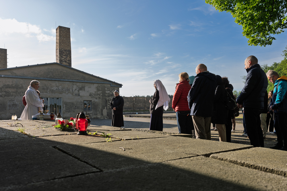 Wyjazd finalistów konkursu „W kręgu pamięci i prozy lagrowej więźniarek KL Ravensbrück” do Miejsca Pamięci i Przestrogi Ravensbrück, 23 – 26 maja 2025. Fot.: IPN Krzysztof Łojko