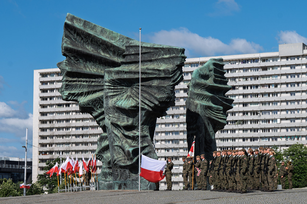 Narodowy Dzień Powstań Śląskich – uroczyste obchody w Katowicach. Fot.:IPN Krzysztof Łojko