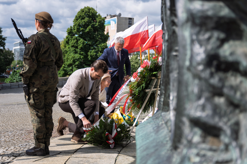 Narodowy Dzień Powstań Śląskich – uroczyste obchody w Katowicach. Fot.:IPN Krzysztof Łojko