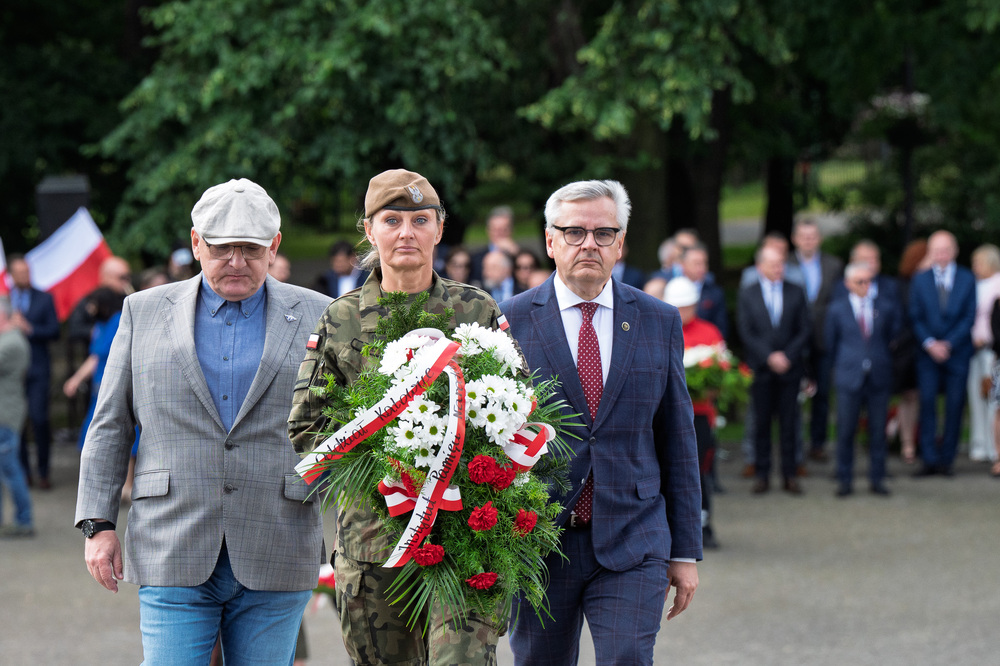 Narodowy Dzień Powstań Śląskich – uroczyste obchody w Katowicach. Fot.:IPN Krzysztof Łojko