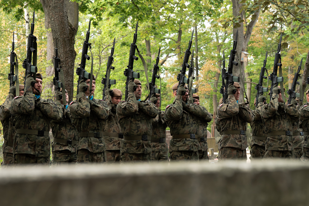 W Warszawie upamiętniliśmy powstańca śląskiego płk. Tadeusza Puszczyńskiego „Konrada Wawelberga” w ramach akcji „Wszyscy jesteśmy ze Śląska!". Fot.: IPN Krzysztof Łojko