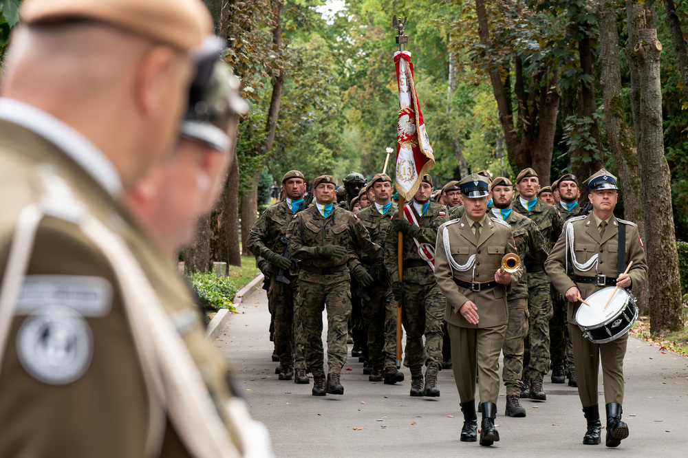 W Warszawie upamiętniliśmy powstańca śląskiego płk. Tadeusza Puszczyńskiego „Konrada Wawelberga” w ramach akcji „Wszyscy jesteśmy ze Śląska!". Fot.: IPN Krzysztof Łojko
