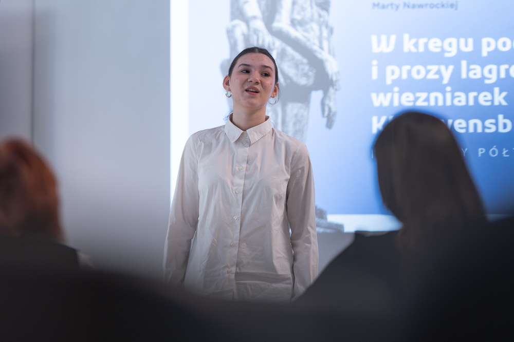 „W kręgu poezji i prozy lagrowej więźniarek KL Ravensbrück im. Wandy Półtawskiej”. Fot.: IPN Krzysztof Łojko