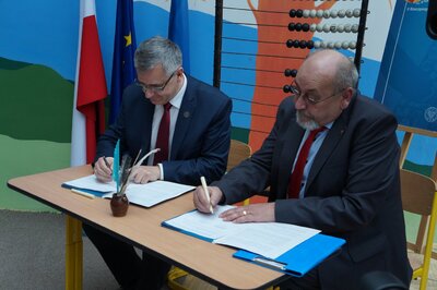 W trakcie uroczystości podpisano porozumienie o współpracy powołujące Przystanek Historia IPN w Gnojniku.