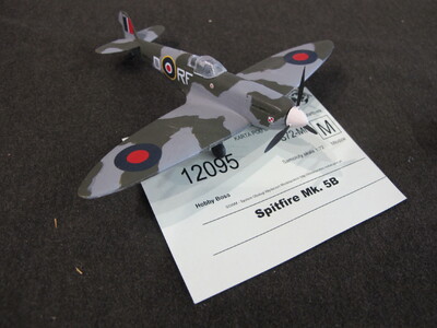 Model Mateusza Rudka Spitfire MK Vb.