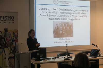 Sesja naukowa o deportacjach mieszkańców Węgier do Związku Sowieckiego (1944/1945).
