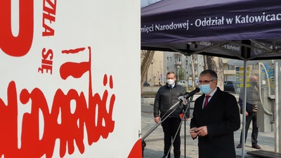 Dr Andrzej Sznajder, dyrektor Oddziału IPN w Katowicach. Fot. K. Liszka