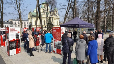 Prezentacja wystawy „TU rodziła się Solidarność” w Częstochowie. Fot. K. Liszka