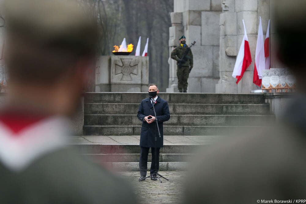 100. rocznica wybuchu III powstania śląskiego na Górze św. Anny. Fot. Marek Borawski KPRM