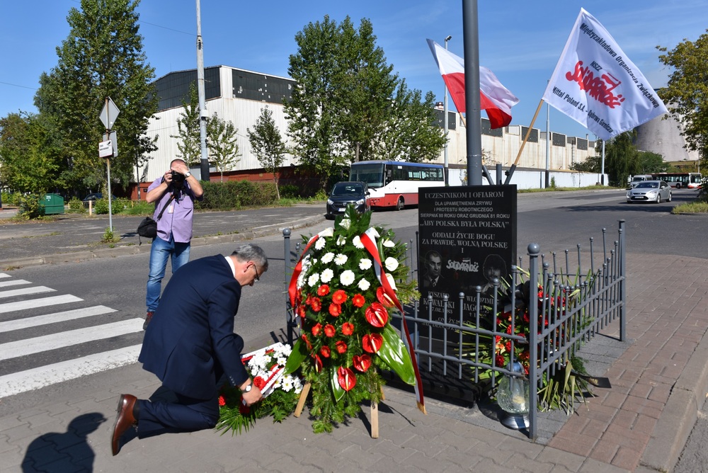 41. rocznica podpisania Porozumienia Katowickiego – Dąbrowa Górnicza, 11 września 2021