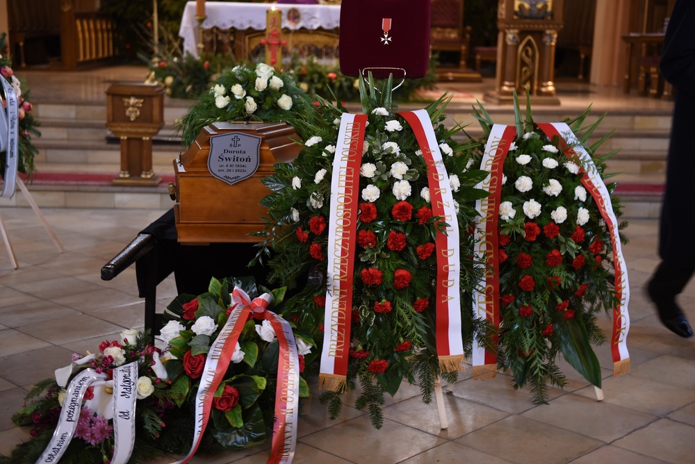 Pogrzeb śp. Doroty Świtoń.