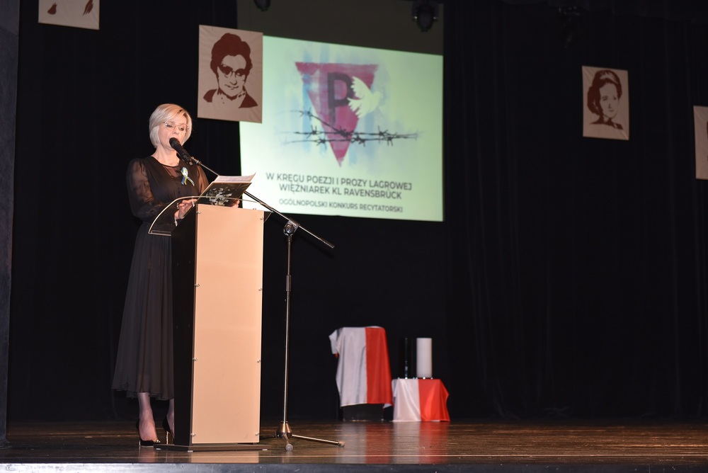 VIII edycja ogólnopolskiego konkursu recytatorskiego „W kręgu poezji i prozy lagrowej więźniarek KL Ravensbrück”. Fot. M. Kobylańska