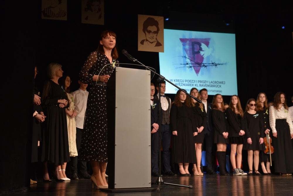 VIII edycja ogólnopolskiego konkursu recytatorskiego „W kręgu poezji i prozy lagrowej więźniarek KL Ravensbrück”. Fot. M. Kobylańska