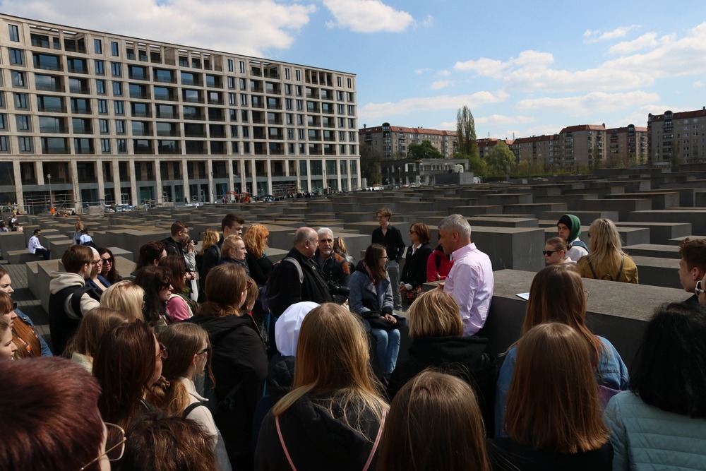 Berlin - Pomnik Pomordowanych Żydów Europy.