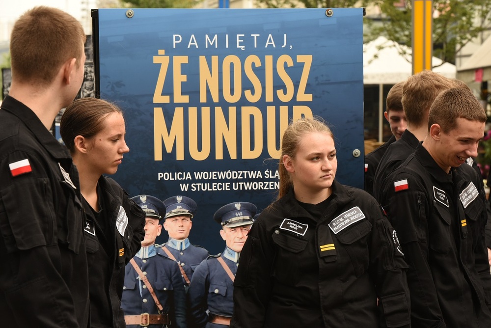 100. rocznica utworzenia Policji Województwa Śląskiego i przyłączenia części Górnego Śląska do Polski. Fot. Krzysztof Liszka/IPN