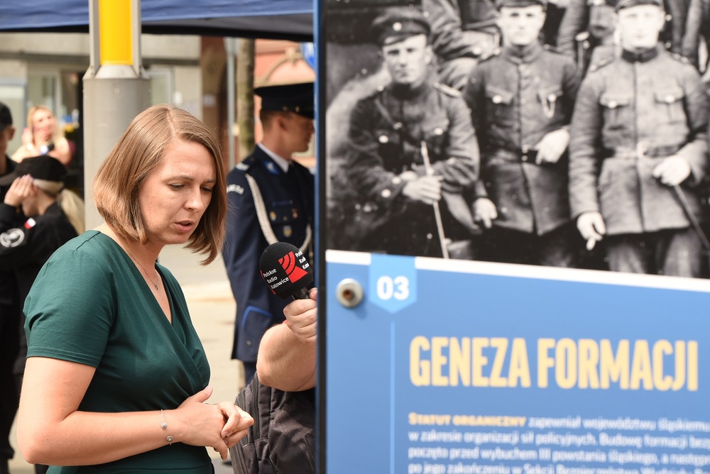 100. rocznica utworzenia Policji Województwa Śląskiego i przyłączenia części Górnego Śląska do Polski. Fot. Krzysztof Liszka/IPN