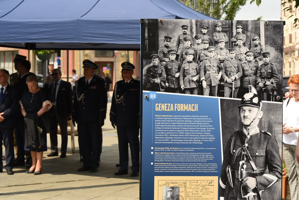 100. rocznica utworzenia Policji Województwa Śląskiego i przyłączenia części Górnego Śląska do Polski. Fot. Krzysztof Liszka/IPN
