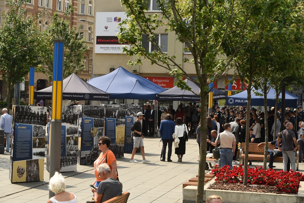 100. rocznica utworzenia Policji Województwa Śląskiego i przyłączenia części Górnego Śląska do Polski. Fot. Krzysztof Liszka/IPN