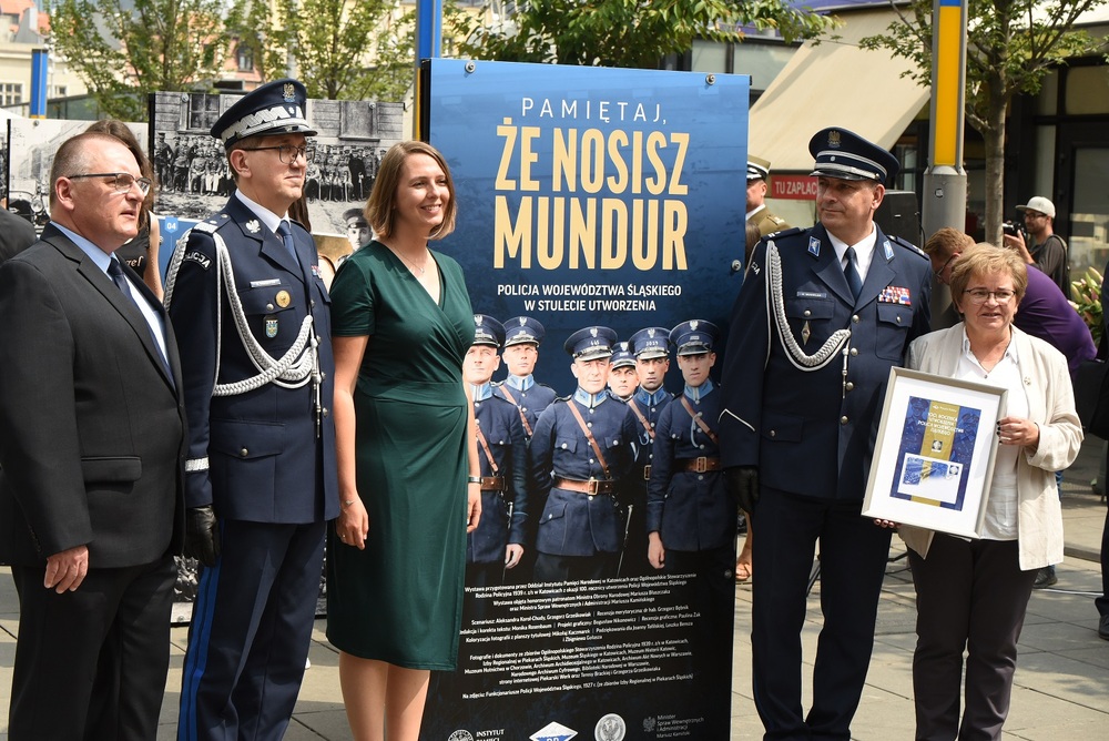 100. rocznica utworzenia Policji Województwa Śląskiego i przyłączenia części Górnego Śląska do Polski. Fot. Krzysztof Liszka/IPN
