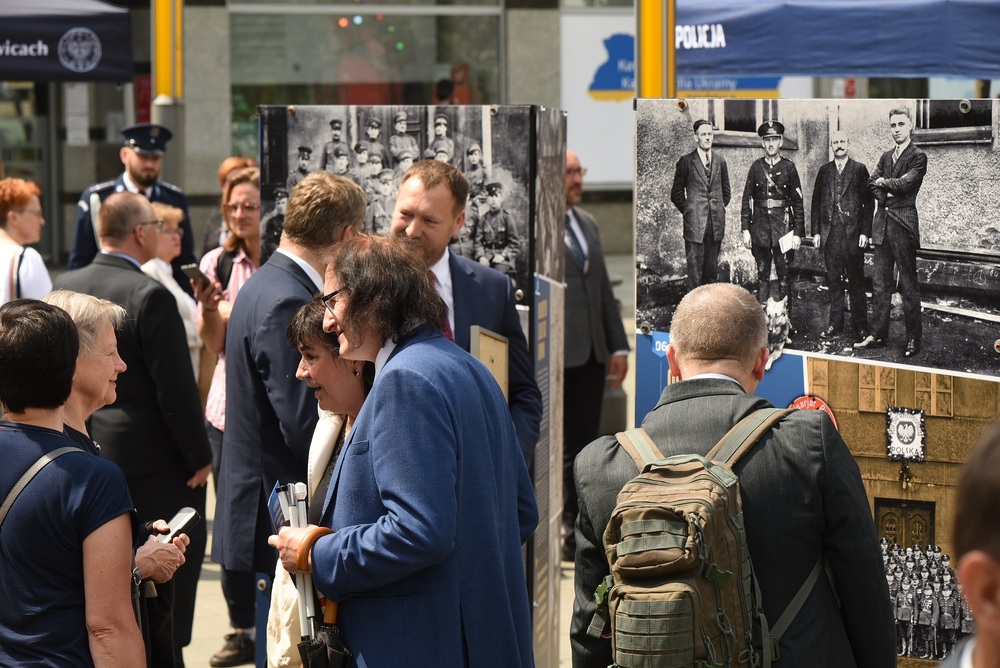 100. rocznica utworzenia Policji Województwa Śląskiego i przyłączenia części Górnego Śląska do Polski. Fot. Krzysztof Liszka/IPN
