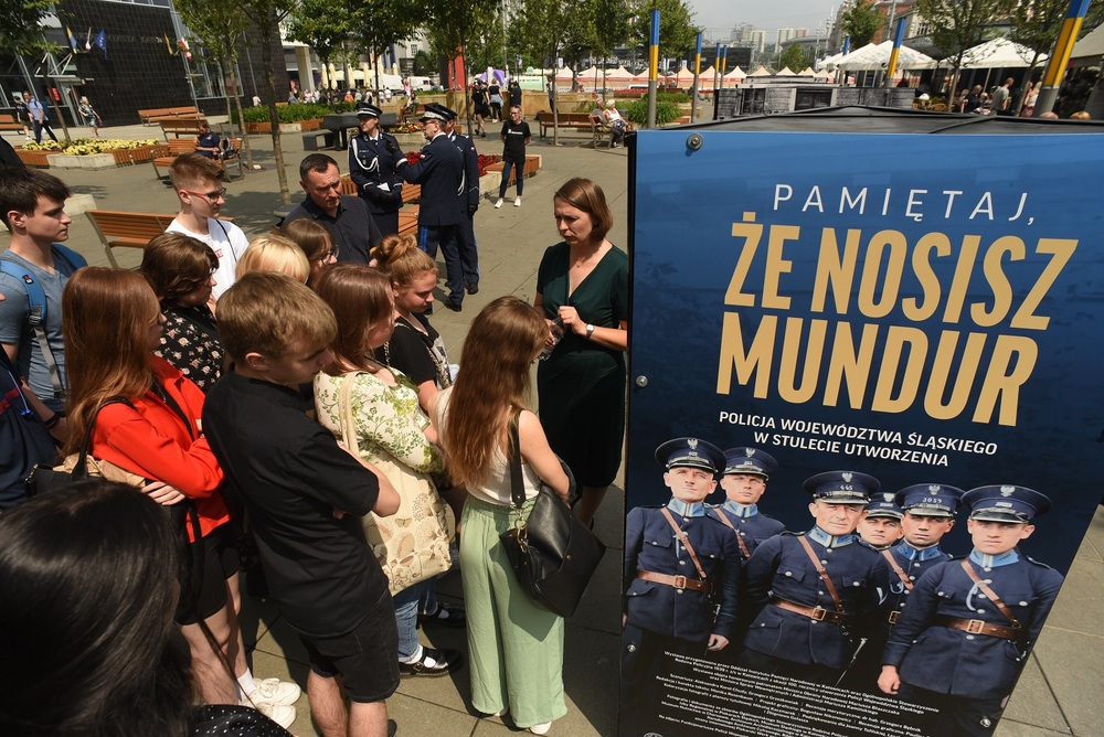 100. rocznica utworzenia Policji Województwa Śląskiego i przyłączenia części Górnego Śląska do Polski. Fot. Krzysztof Liszka/IPN