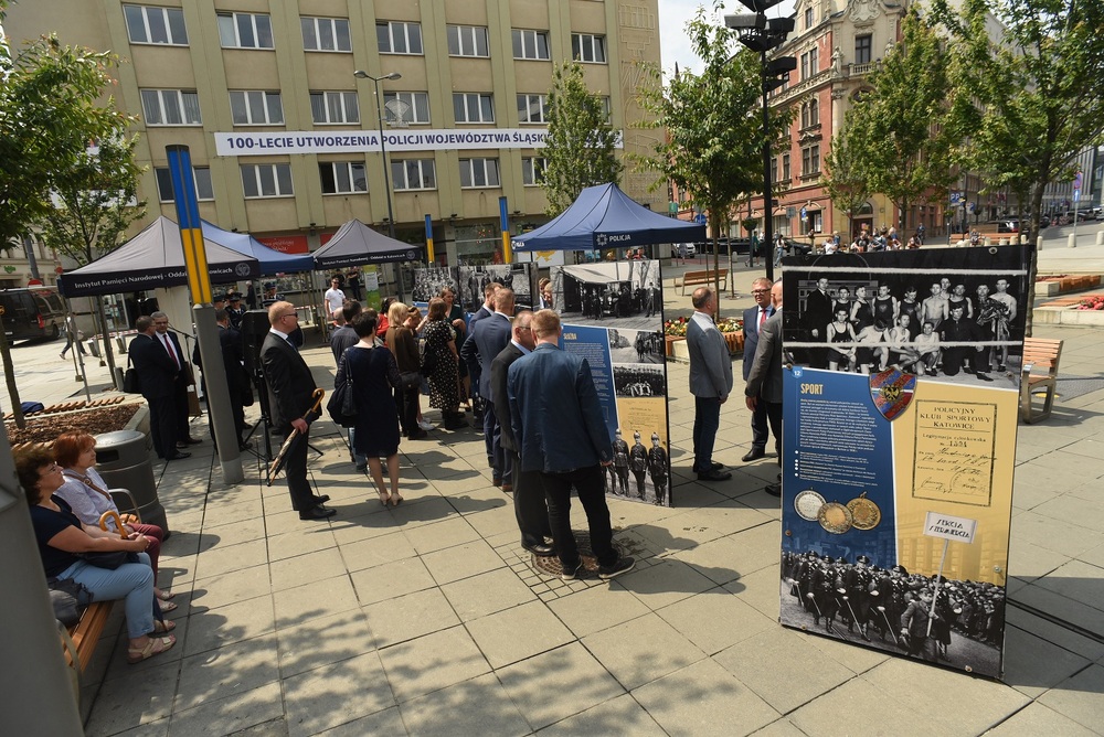 100. rocznica utworzenia Policji Województwa Śląskiego i przyłączenia części Górnego Śląska do Polski. Fot. Krzysztof Liszka/IPN