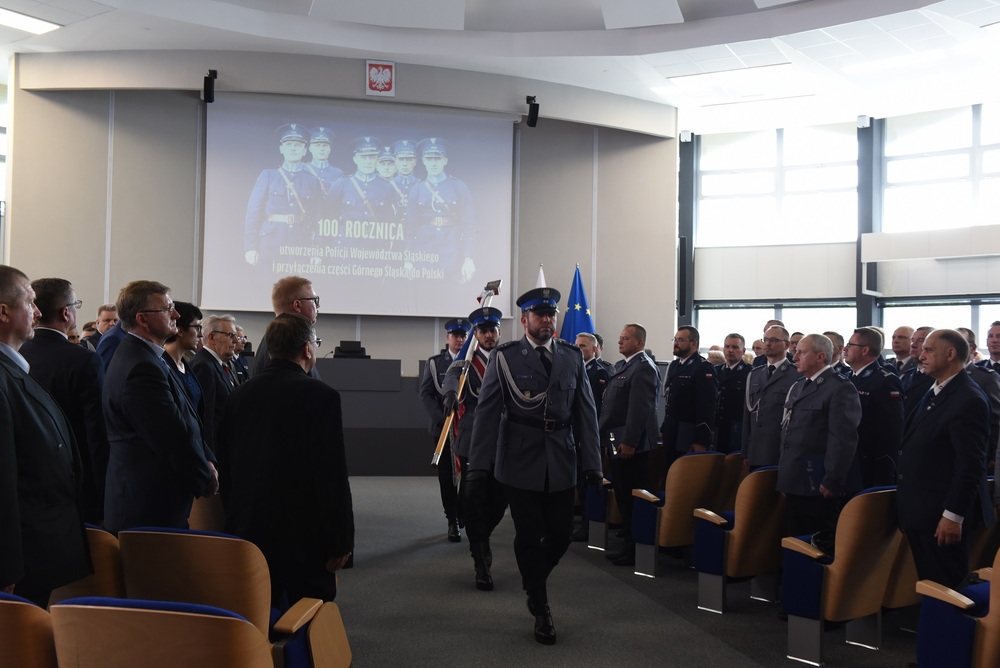 100. rocznica utworzenia Policji Województwa Śląskiego i przyłączenia części Górnego Śląska do Polski. Fot. Monika Kobylańska/IPN