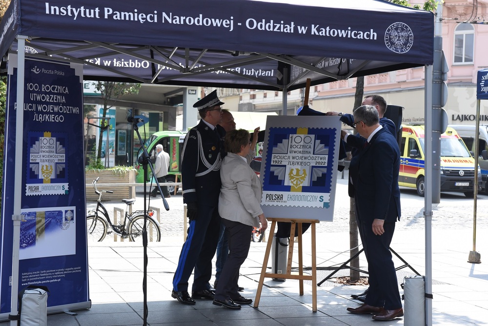100. rocznica utworzenia Policji Województwa Śląskiego i przyłączenia części Górnego Śląska do Polski. Fot. M. Kobylańska/IPN