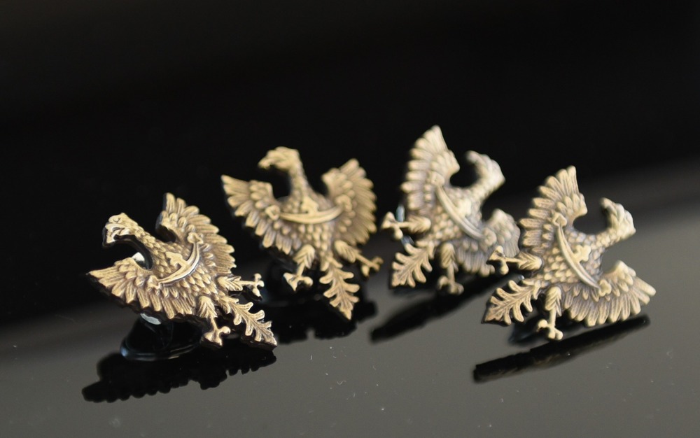 Odznaka pamiątkowa „Orzeł śląski 74 Górnośląskiego Pułku Piechoty“.