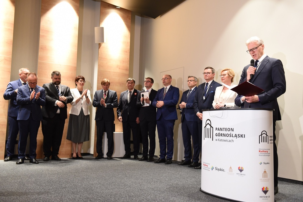 Otwarcie Panteonu Górnośląskiego. Fot. M. Kobylańska/IPN