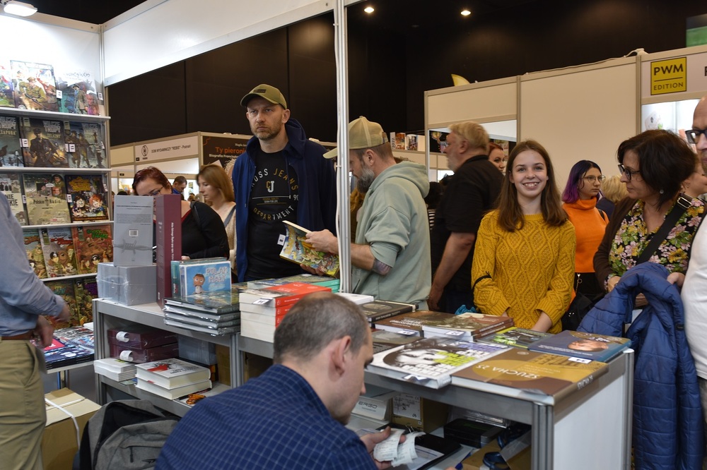 Wydawnictwo IPN na Targach Książki w Katowicach. Fot. M. Kobylańska