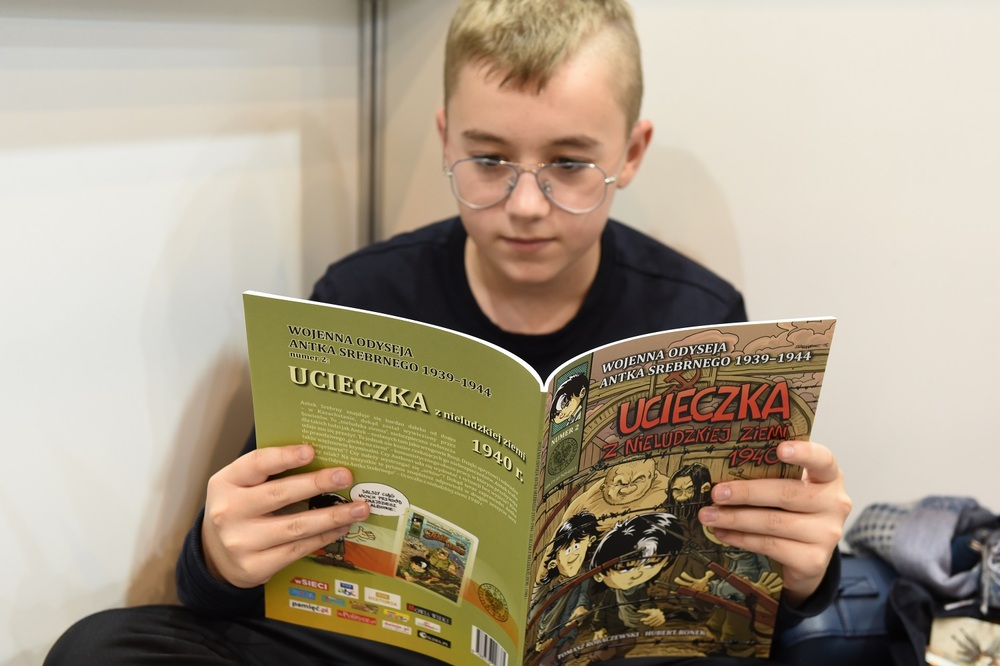 Wydawnictwo IPN na Targach Książki w Katowicach. Fot. M. Kobylańska