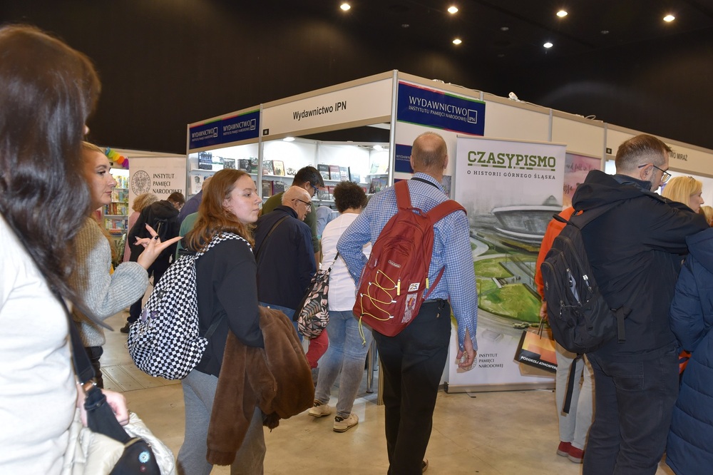 Wydawnictwo IPN na Targach Książki w Katowicach. Fot. M. Kobylańska