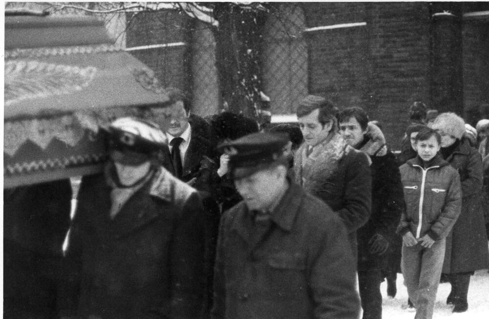 Uroczystości pogrzebowe Bogusława Kopczaka, Katowice, 19 XII 1981 r. sygn. akt IPN Ka 063/154