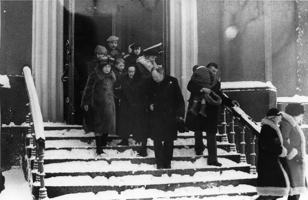 Uroczystości pogrzebowe Joachima Gnidy, Mikołów, 7 I 1982 r. sygn. akt IPN Ka 063/154