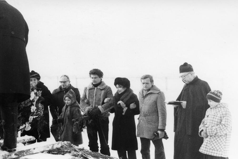 Uroczystości pogrzebowe Ryszarda Gzika, Katowice-Piotrowice, 21 XII 1981 r. sygn. akt IPN Ka 063/154