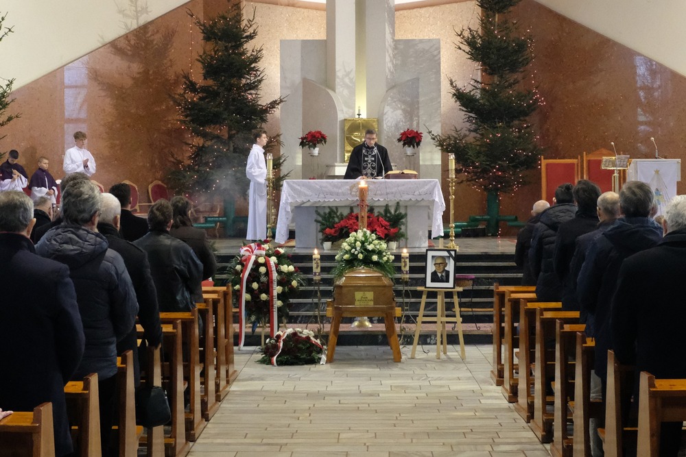 Pogrzeb śp. Jana Ludwiczaka. Fot. ŚCWiS