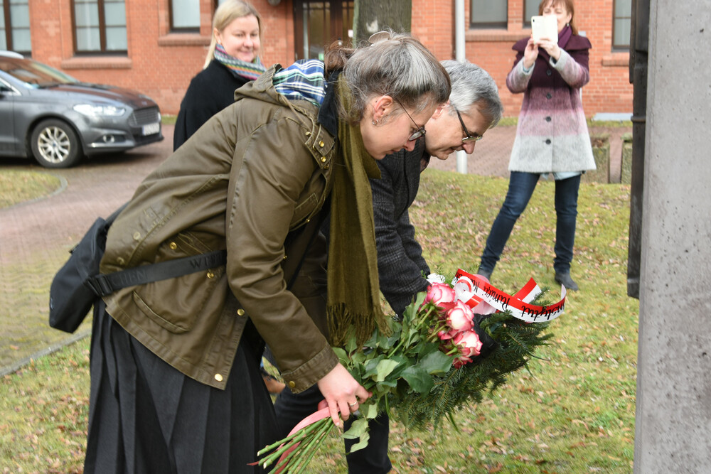 45. rocznica powstania Wolnych Związków Zawodowych w Katowicach. Fot. Krzysztof Łojko/IPN