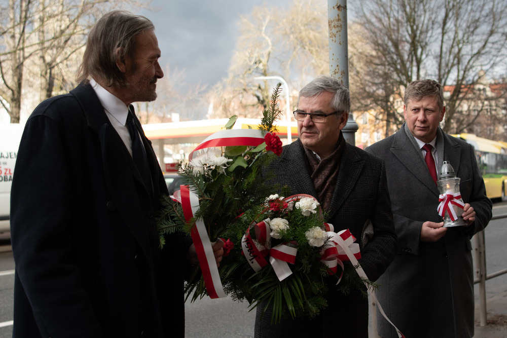 45. rocznica powstania Wolnych Związków Zawodowych w Katowicach. Fot. Krzysztof Łojko/IPN