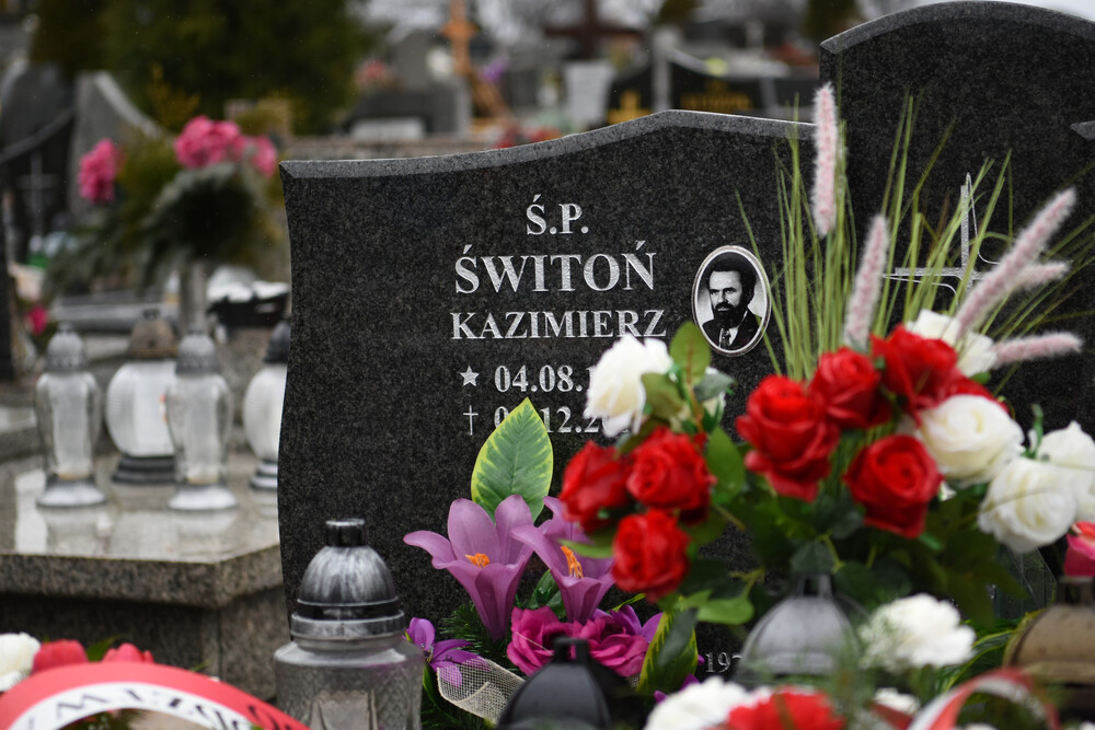 45. rocznica powstania Wolnych Związków Zawodowych w Katowicach. Fot. Krzysztof Łojko/IPN