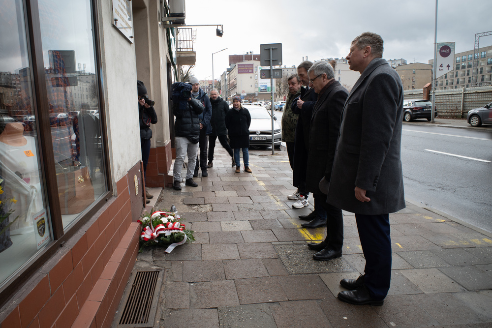 45. rocznica powstania Wolnych Związków Zawodowych w Katowicach. Fot. Krzysztof Łojko/IPN